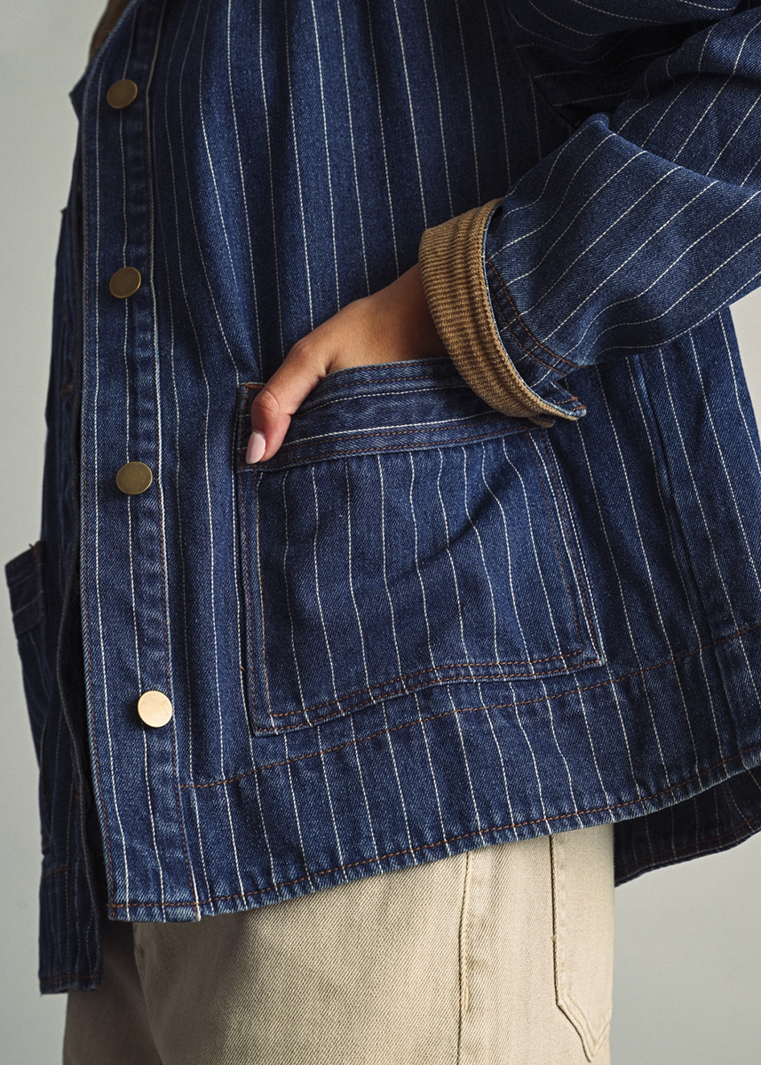 Yebba Jacket - Indigo Denim