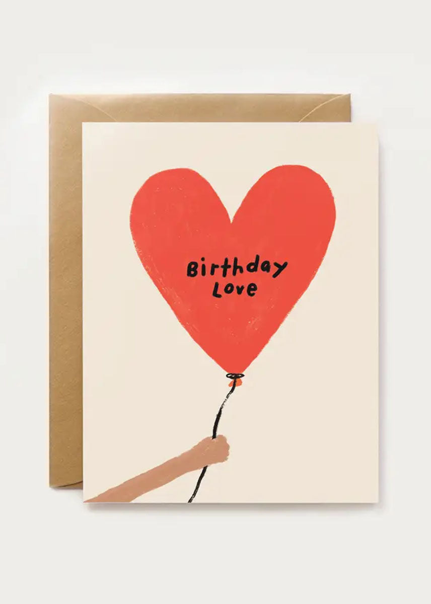 Birthday Love Balloon Card