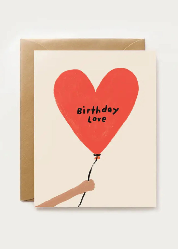 Birthday Love Balloon Card