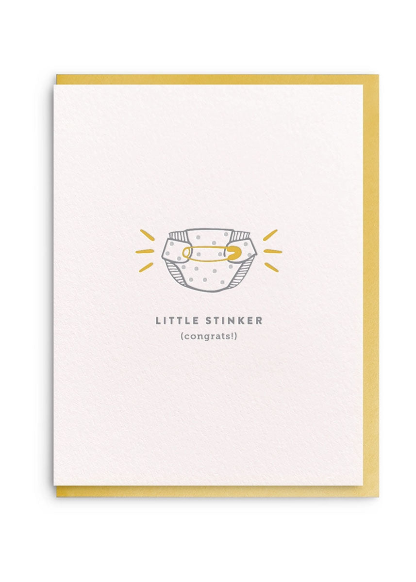 Little Stinker Baby Card
