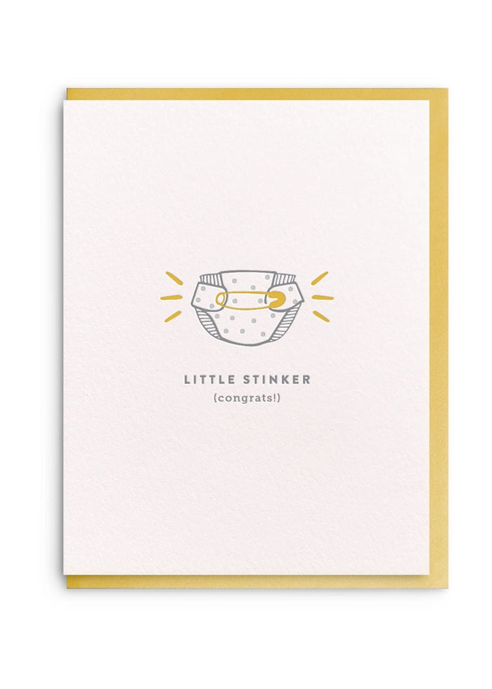 Little Stinker Baby Card