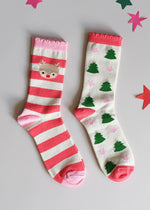 Jolly Christmas Socks (2-Pack)