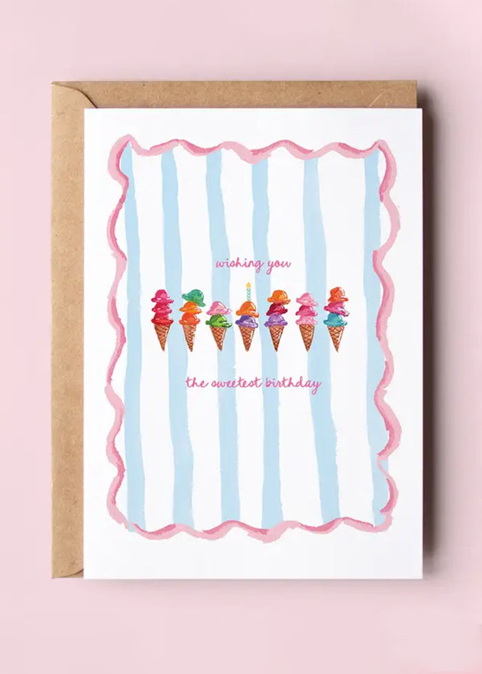 The Sweetest Birthday Card