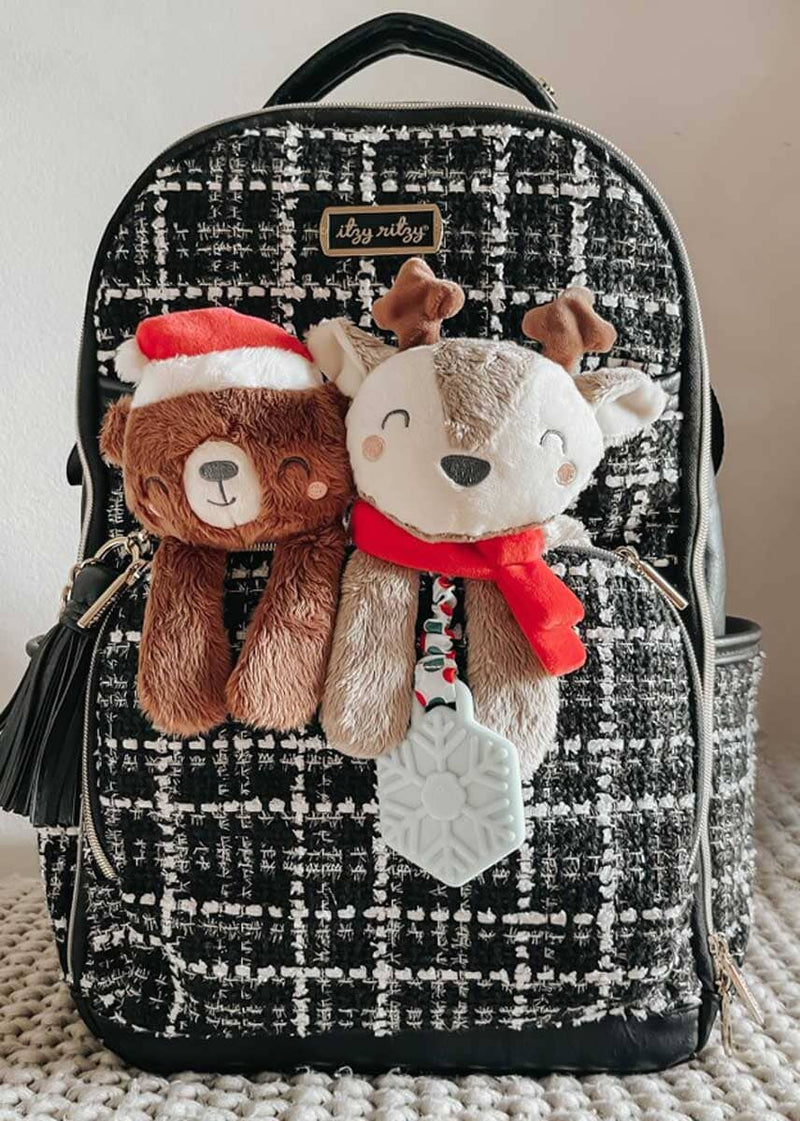 Holiday Itzy Lovey™ Plush + Teether Toy - Reindeer