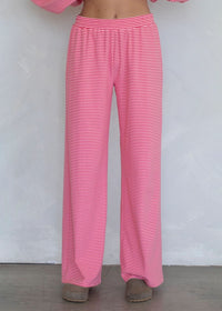 Levi Striped Pant - Pink