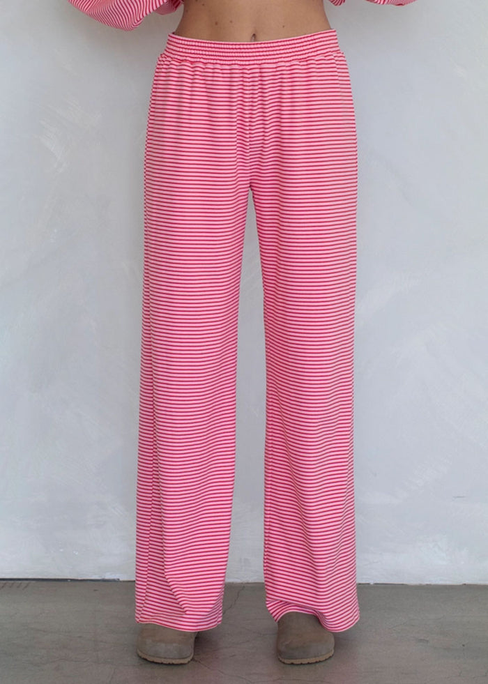Levi Striped Pant - Pink