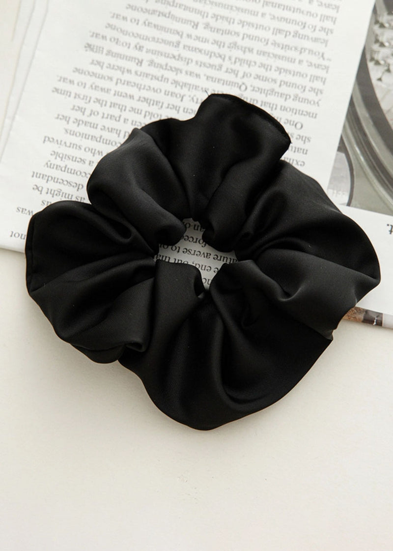 Solid Scrunchie - Black