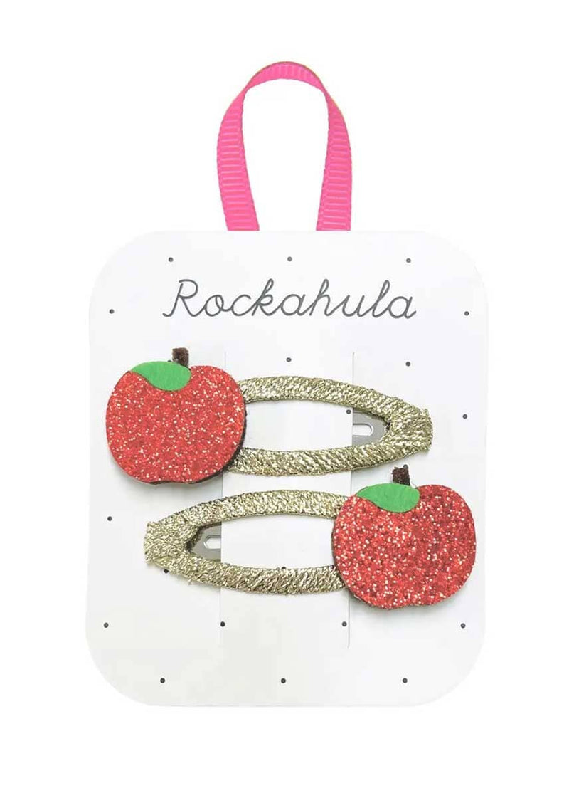 Rosy Red Apple Clips