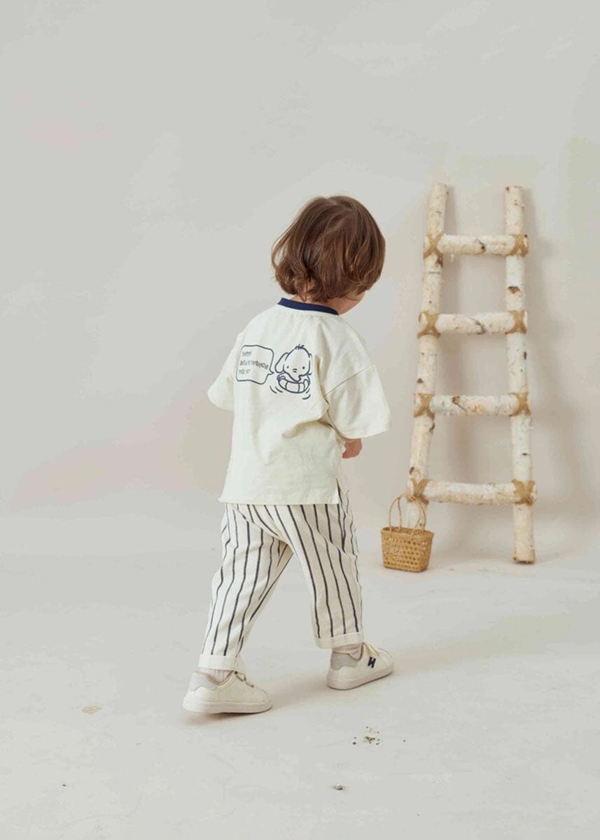 Toddler Relaxed Tapered Pant - Stripes