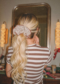 Girlhood Striped Corset Scrunchie