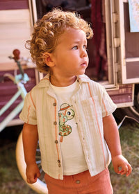 Percy Linen Shirt - Stripes