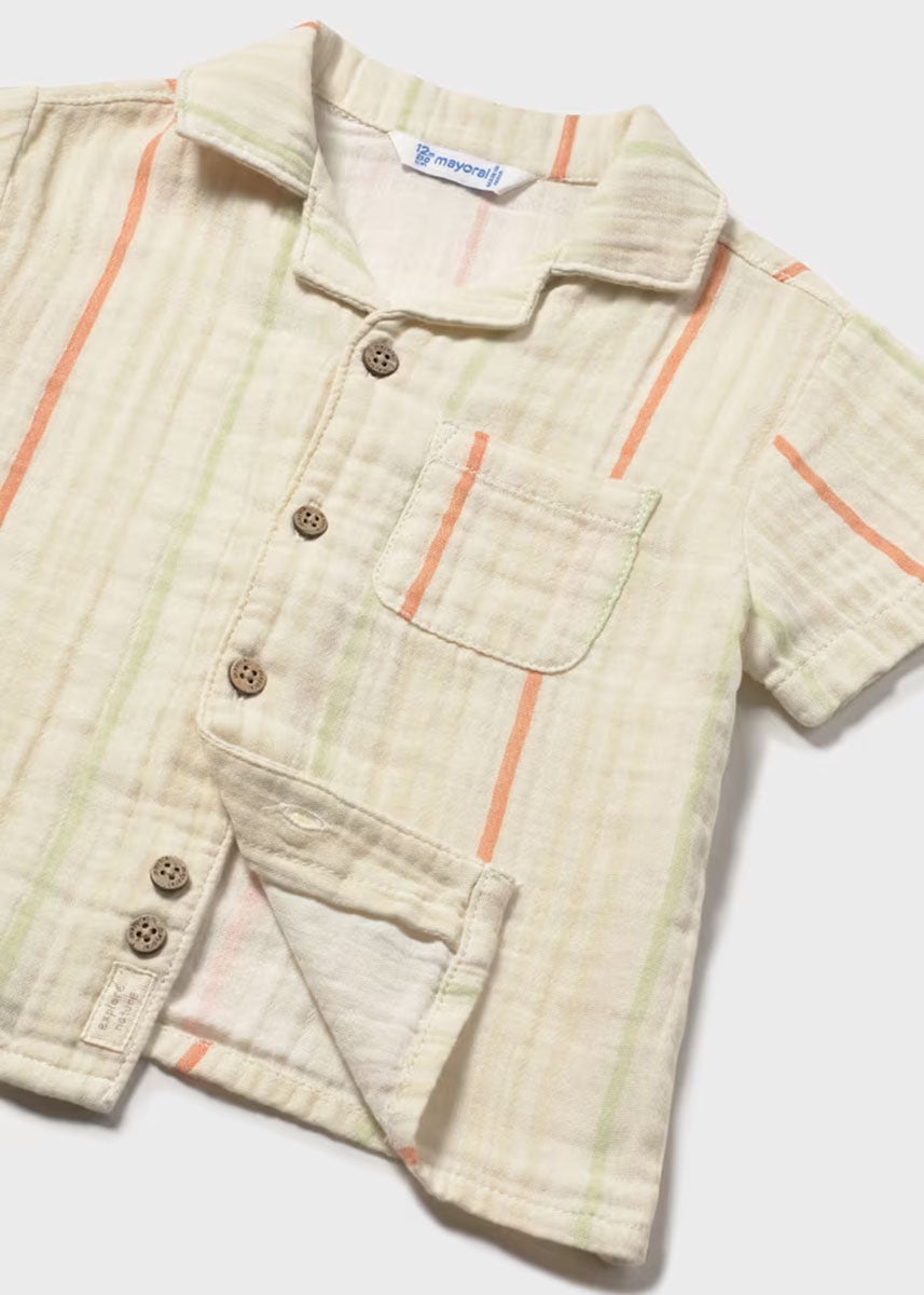 Percy Linen Shirt - Stripes