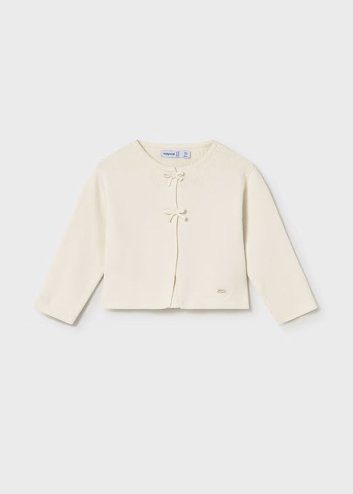 Poppy Knit Cardigan - Bone