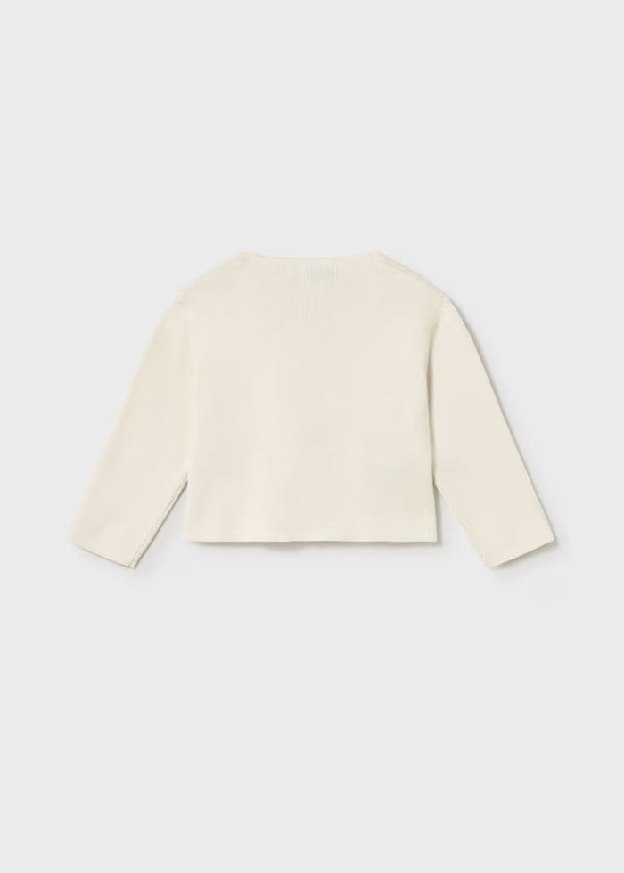 Poppy Knit Cardigan - Bone