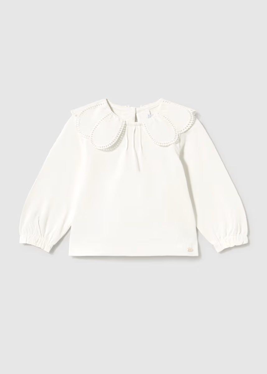 Shay Ruffle Top - Natural