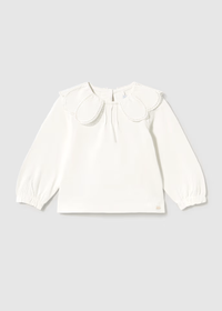 Shay Ruffle Top - Natural