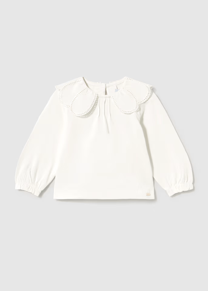 Shay Ruffle Top - Natural
