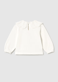 Shay Ruffle Top - Natural