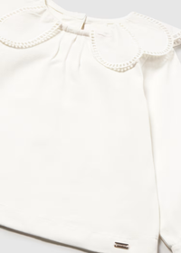 Shay Ruffle Top - Natural