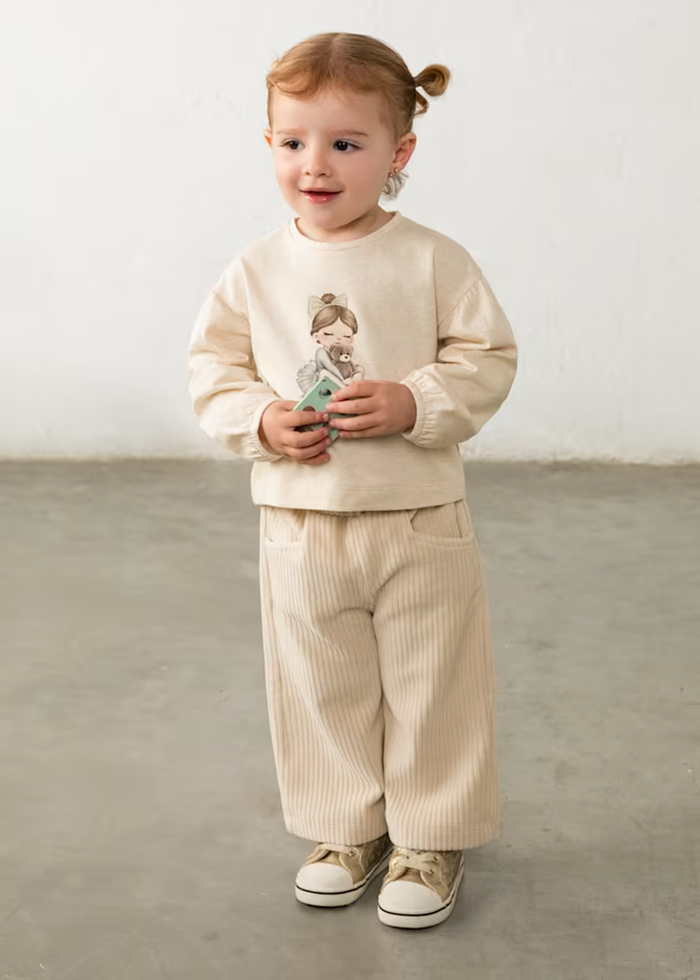 Audie Corduroy Pants - Light Khaki