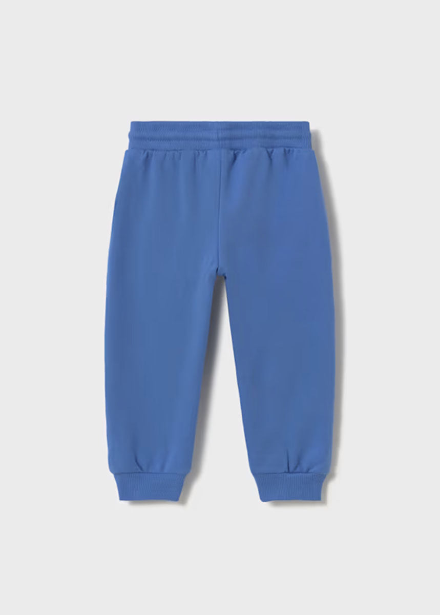 Renley Cuffed Fleece Sweatpants - Blue