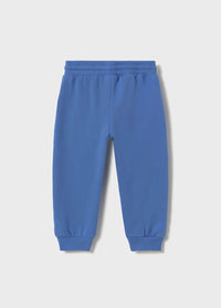 Renley Cuffed Fleece Sweatpants - Blue