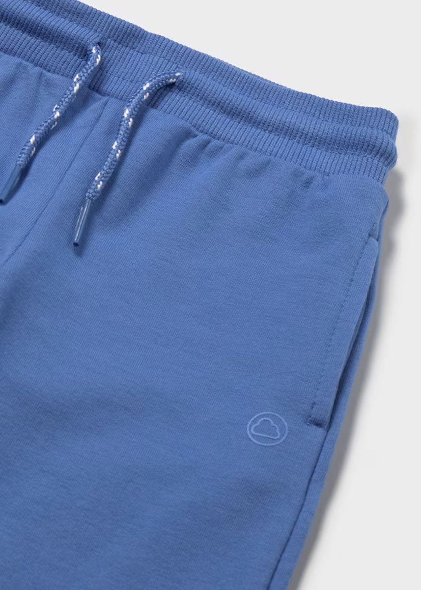 Renley Cuffed Fleece Sweatpants - Blue