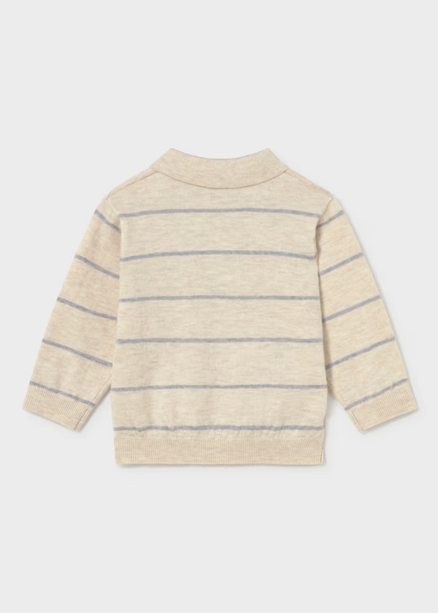 Tristan Rugby Polo - Heather Stone