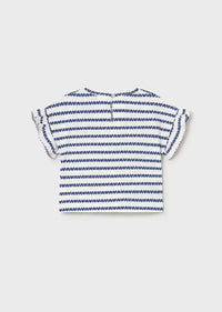 Bonnie Heart Printed Tee - Porcelain