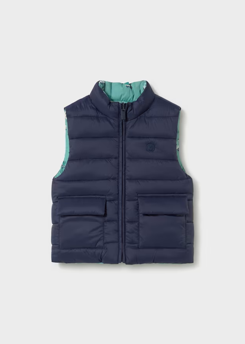Tucker Reversible Vest - Aquarium