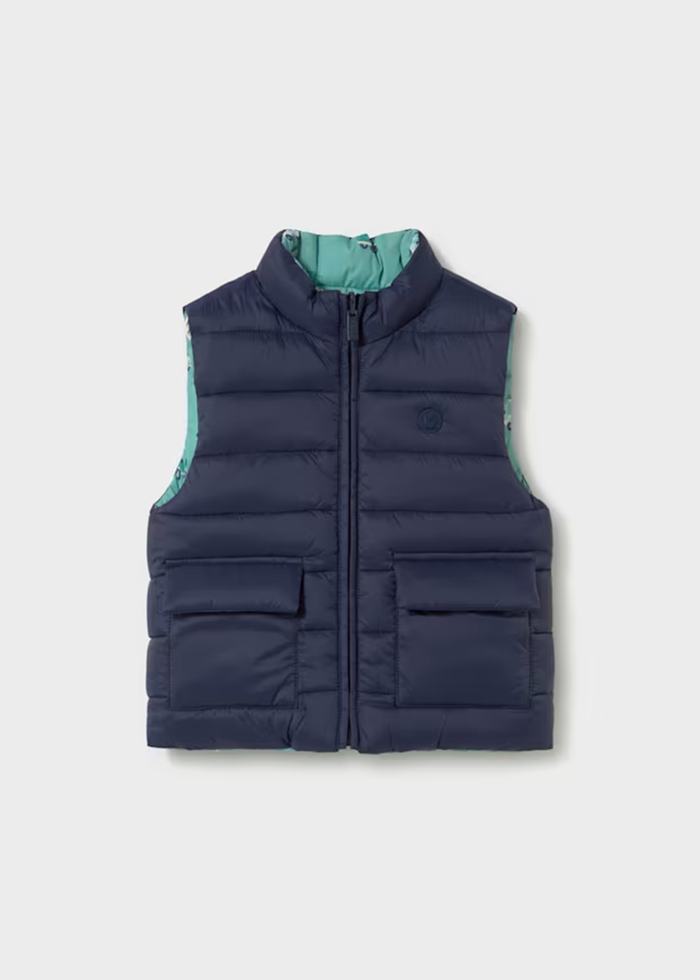 Tucker Reversible Vest - Aquarium