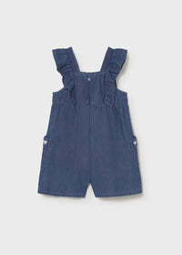 Meg Heart Romper - Dark Denim