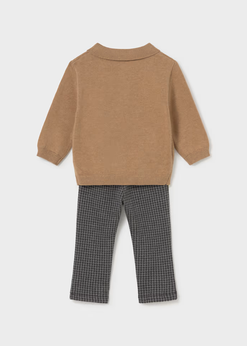 Dominic Sweater & Trouser Set - Cookie