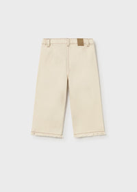 Evie Twill Trousers - Chickpea