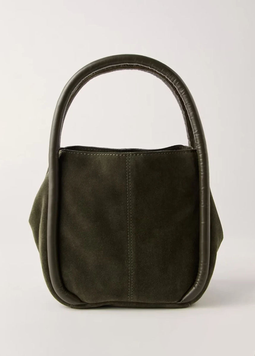 Barlow Bucket Bag - Dark Olive