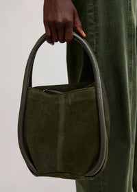 Barlow Bucket Bag - Dark Olive