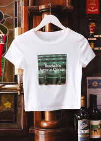 Baseball Is Better In Chicago Baby Tee