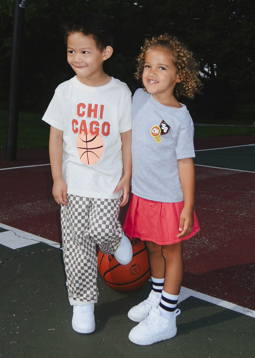 Chicago Basketball Toddler Tee