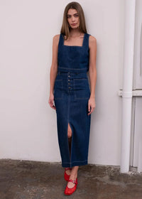 Tennessee Crop Top - Denim