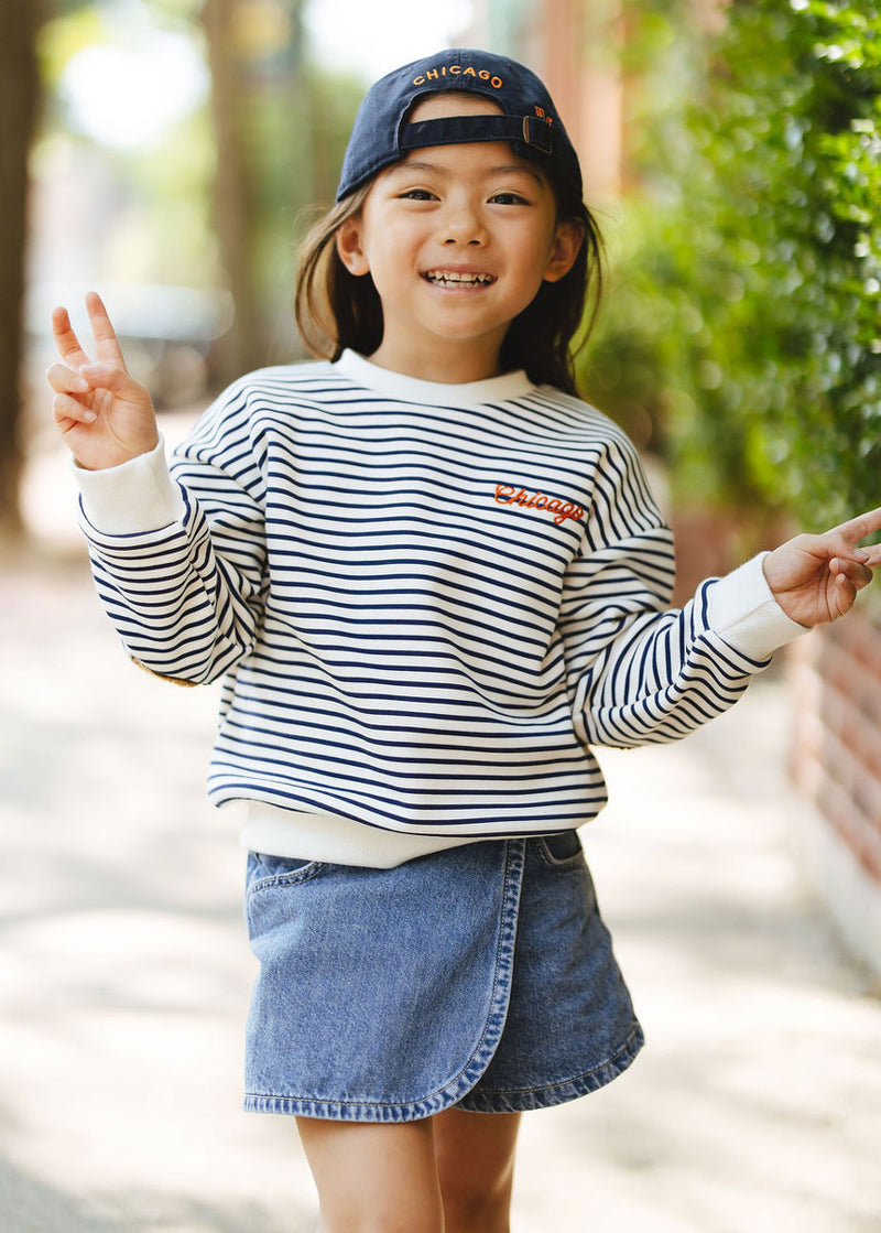 Toddler Bear Chicago Dad Hat - Navy
