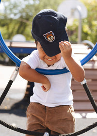 Toddler Bear Chicago Dad Hat - Navy