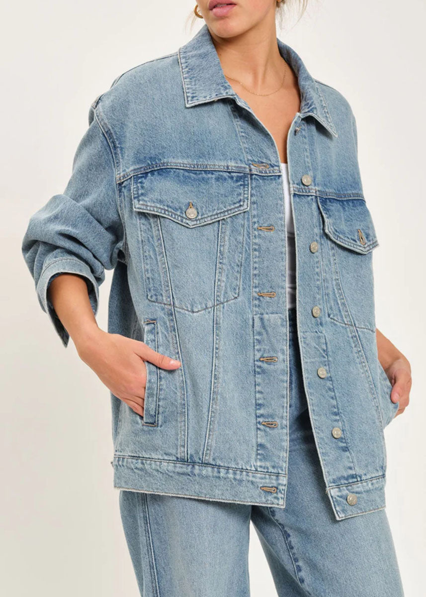 Beau Boyfriend Denim Jacket - Later