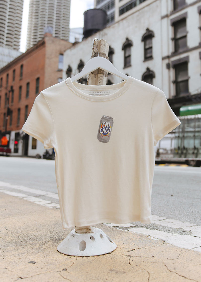 Beer Me Chicago Baby Tee