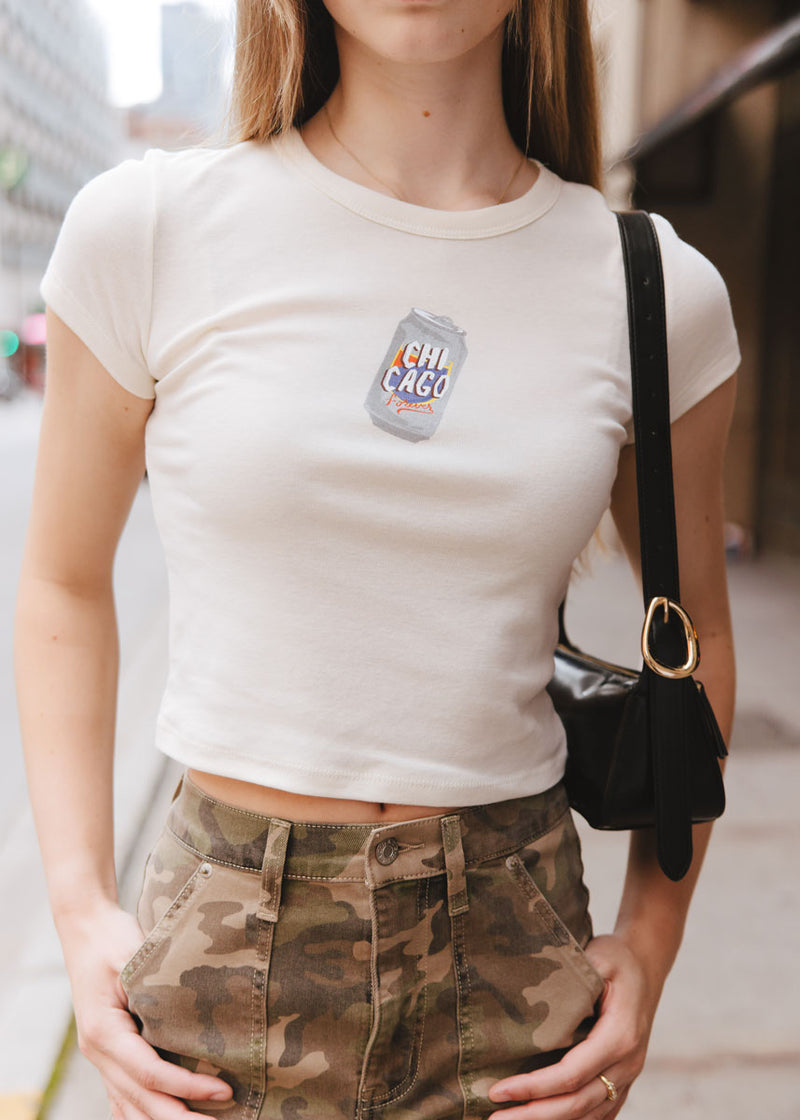 Beer Me Chicago Baby Tee