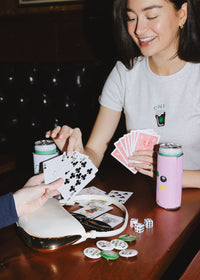 Chi Beer Embroidered Baby Tee
