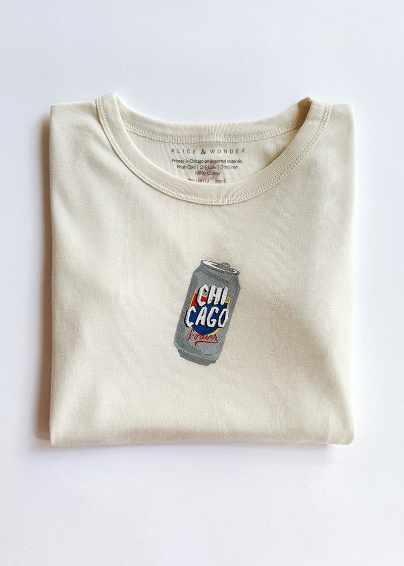Beer Me Chicago Baby Tee