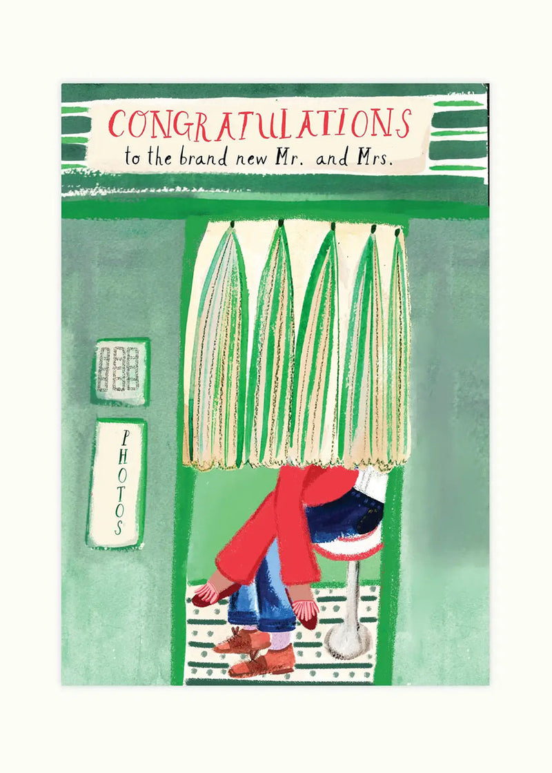 Say Cheese Wedding Card