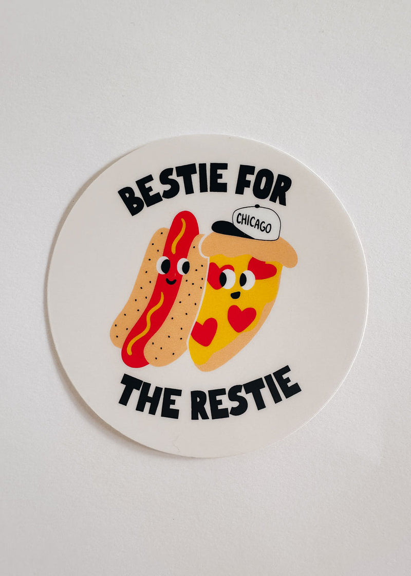 Bestie For The Restie Sticker