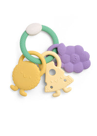 Multi-Textured Silicone Teether - Charcuterie
