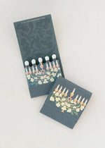 Floral Menorah Matchbook